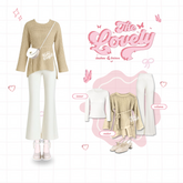 Lovely One Set Outer Remaja Korean Style KA40